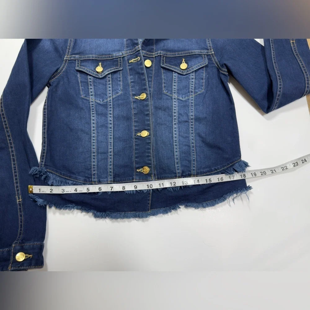 Michael Kors Denim Jacket For Women 🧥 98% COTTON ✅